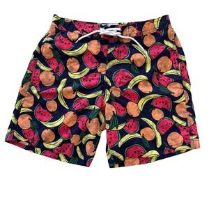 Trunks Surf‎ & Swim Co. Fruit Print Swim Trunks Shorts - Mens Medium 30x7